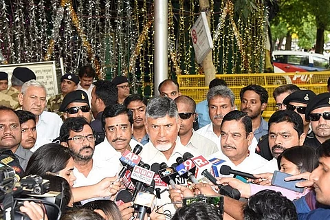 VVPAT slips should be used as ballot paper as EVMs can be manipulated: AP CM Naidu