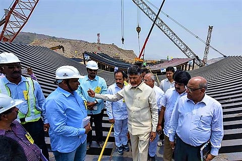 Andhra CM alleges conspiracy, accuses BJP of trying to stall Polavaram project