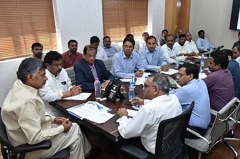 Cyclone Titli: Central team meets Andhra CM, Naidu urges for quick release of aid