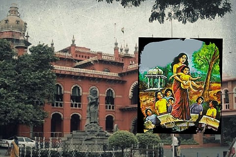 Nalla Thangaal story with Madras High Court in background