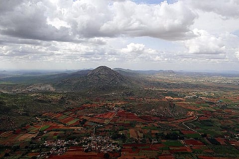 Nandi Hills on a cloudy day