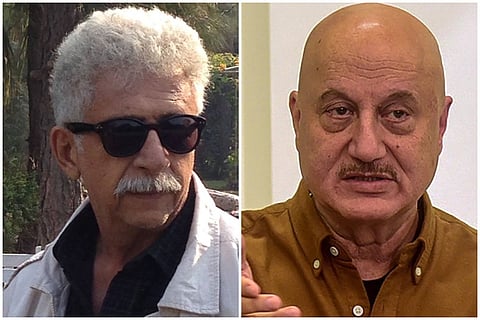 Naseeruddin Shah calls Anupam Kher a 'clown,' Kher dubs him 'frustrated'
