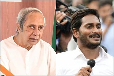 Odisha CM Naveen Patnaik and Andhra CM Jagan