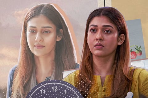 Nayanthara in Idhuvum Kadandhu Pogum song from Netrikann.