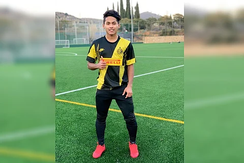 Meet Kozhikode's football sensation, 19-yr-old Muhammed Nemil