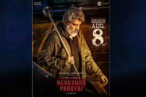 Ajith's 'Nerkonda Paarvai' collects 2 million dollars in US opening weekend
