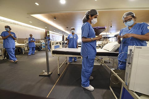 Frontline workers during the coronavirus pandemic
