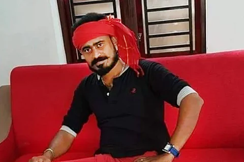 Nidheesh from DYFI surrendered before the police after absconding for a few days.