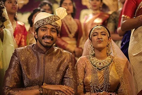 The newly wedded couple, Niharika and Chaitanya