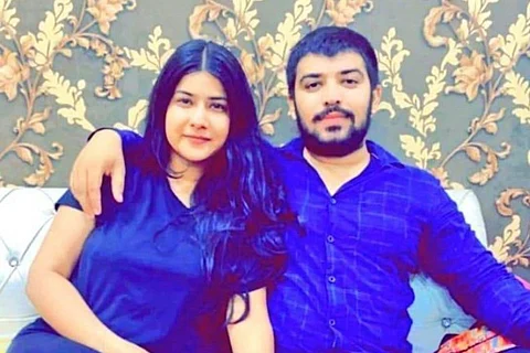 Nikki Yadav and Sahil Gehlot