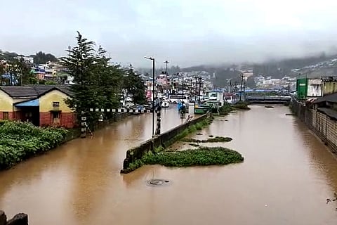 Heavy rainfall in Nilgiris