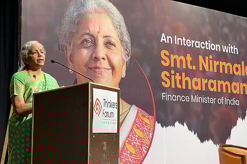 Union Finance Minister Nirmala Sitharaman