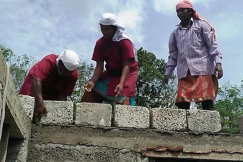 Brick by brick: This all-women group in Kerala is toiling to build their first home