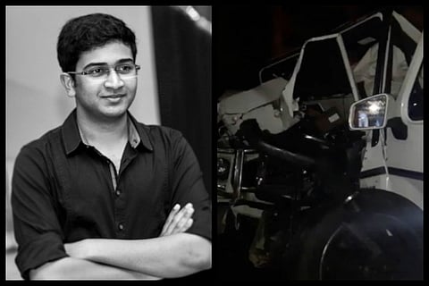 Andhra Minister P Narayana's son dies after car rams metro pillar in Hyderabad