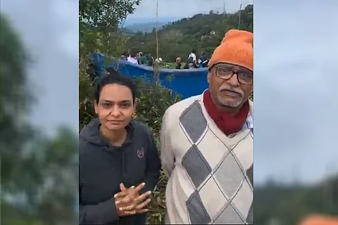Woman in Kerala pleads for help on FB live, alleges pvt firm trying to oust family from land