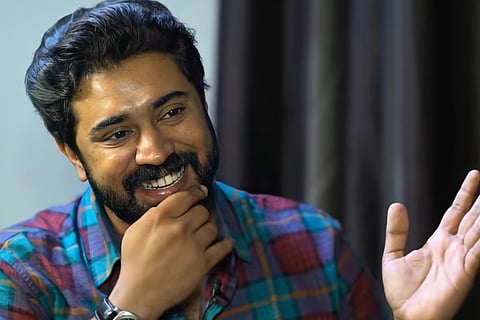 Nivin Pauly smiles