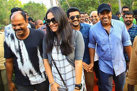 Suriya and Jyothika launch first look of Nivin Pauly's 'Kayamkulam Kochunni'