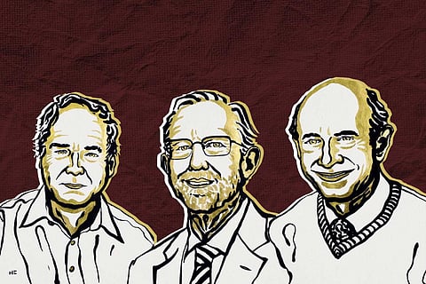 Harvey J. Alter, Michael Houghton and Charles Rice