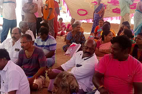 Nochikuppam fishers protest against apartment allotments