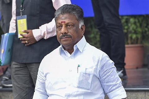 Deputy Chief Minister O Panneerselvam