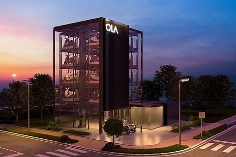 Ola Hypercharger Network Tower