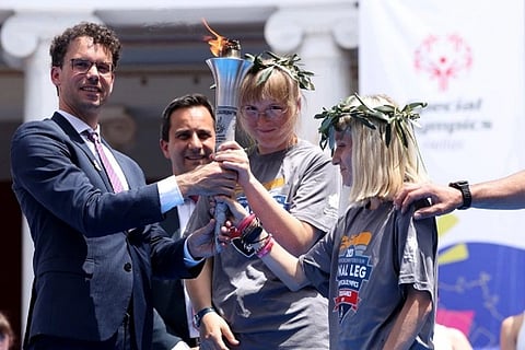 Flame for Berlin 2023 Special Olympics World Games lit in Athens