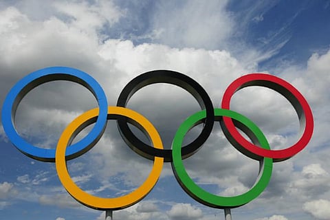 Olympics rings as rep image