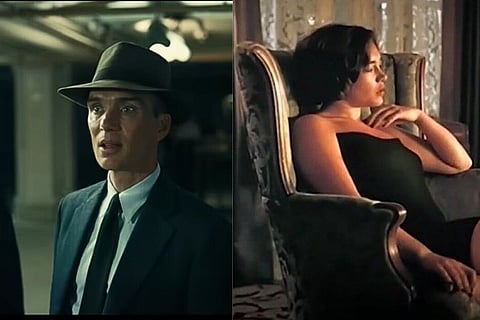 Cillian Murphy and Florence Pugh in Oppenheimer