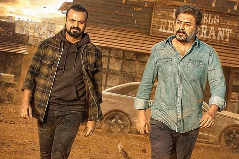 Kunchacko and Arvind in Ottu
