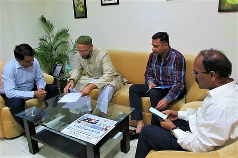 Build bridges across River Musi for hawkers displaced from Charminar: Hyd MP Owaisi