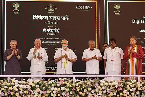 PM Modi inaugurates Digital Science Park in Thiruvananthapuram