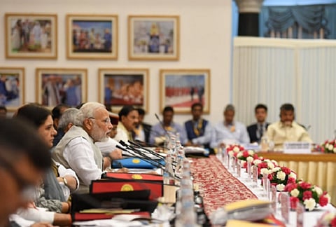 Ensure implementation of Cauvery water dispute judgement: TN CM at NITI Aayog meet