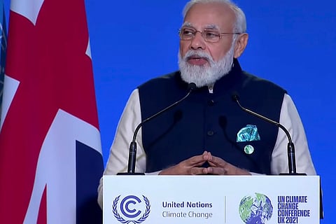 PM Modi at Glasgow COP26 summit