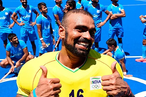 PR Sreejesh in Tokyo Olympics