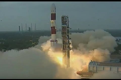 PSLV-C36 rocket lifts off successfully bearing Resourcesat-2A observation satellite