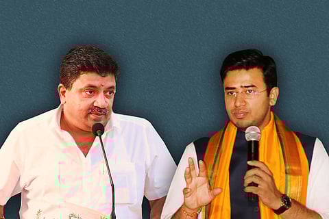 P Thiaga Rajan, Tejasvi Surya