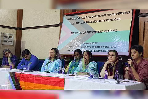 Activists and lawyers in press meet