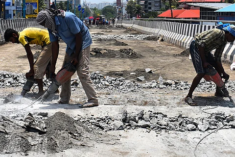 Temporary closure of Palarivattom flyover brings back traffic woes at Kochi junction