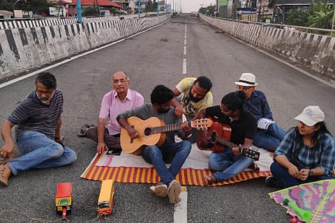 Watch: How Kochi residents turned non-functional flyover into a hangout spot
