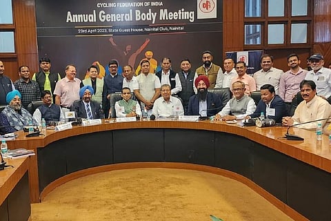 Annual General Body Meeting of Cycling Federation of India
