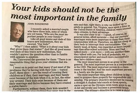 Who’s the boss? Don’t put your kids on a pedestal, but don’t try to lord over them either