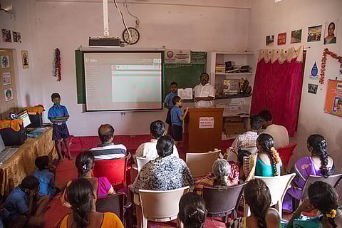 After making English medium compulsory in schools, why AP govt is asking parents to vote