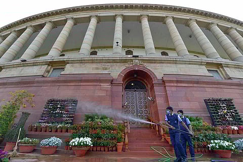 Parliament in New Delhi