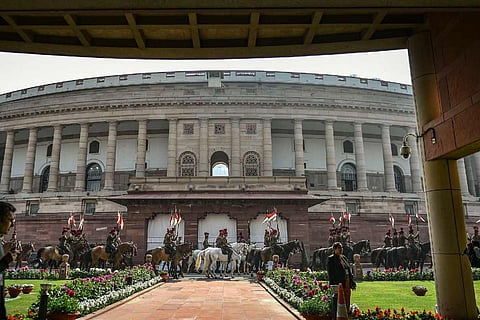 Parliament building, New Delhi