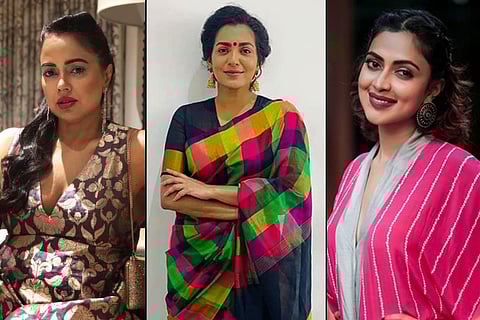 Actors Sameera Reddy, Parvathy, Amala Paul