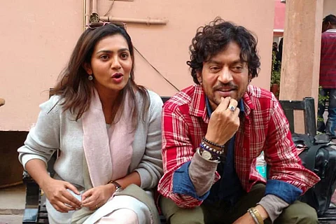 Actors Parvathy and Irrfan Khan
