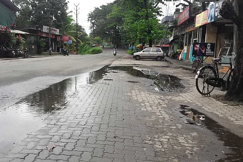 Muppathadam Road in Pathalam