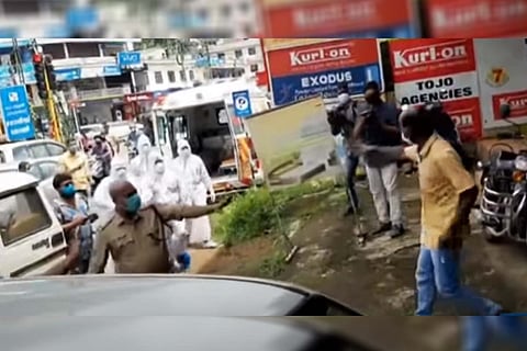 Health workers nab man after violating quarantine