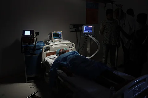 COVID-19 ICU bed