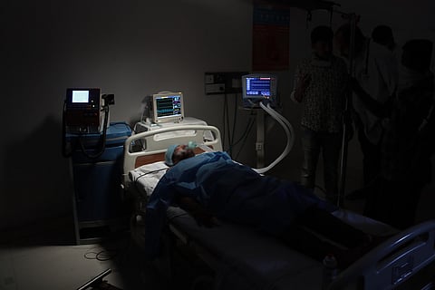 Patient in ICU